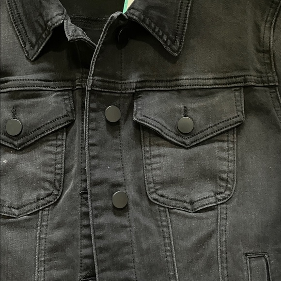 Prosperity Black Jean Jacket - Picture 3 of 4